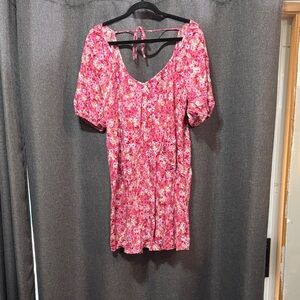Sanctuary Pink Floral Dress